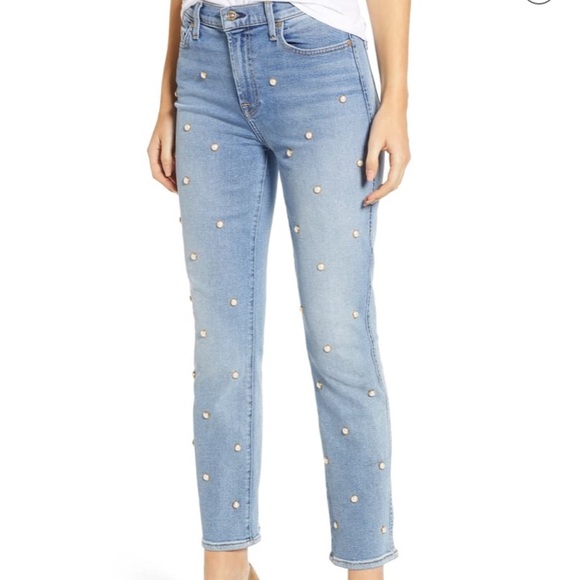 7 For All Mankind Denim - 7 For All Mankind Edie Pearl Jeans